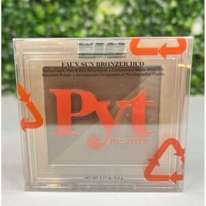 PYT Beauty Faux Sun Bronzer Duo ~ Bali ~ 0.17 oz/5.0g - New In Box